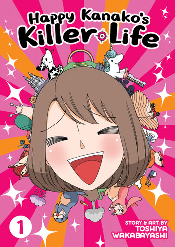Happy Kanako's Killer Life Vol. 1 (Happy Kanako's Killer Life) book cover by Toshiya Wakabayashi
