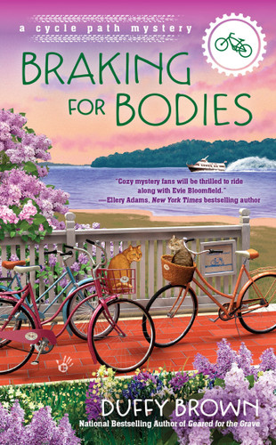 Braking for Bodies (A Cycle Path Mystery) book cover by Duffy Brown
