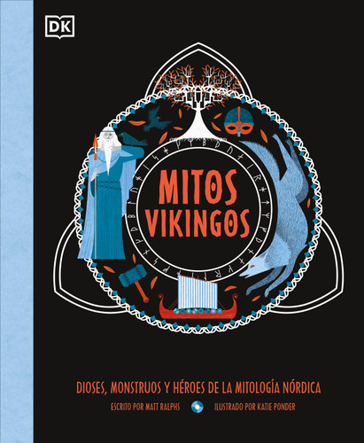 Mitos vikingos (Norse Myths) (Ancient Myths) book cover by Matt Ralphs