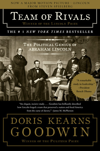 Team of Rivals: The Political Genius of Abraham Lincoln book cover by Doris Kearns Goodwin