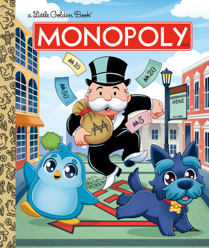 Monopoly (Hasbro) (Little Golden Book) book cover by Golden Books