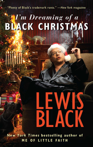 I'm Dreaming of a Black Christmas book cover by Lewis Black