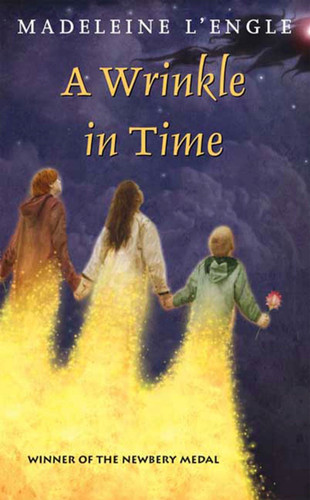 A Wrinkle in Time: (Newbery Medal Winner) book cover by Madeleine L'Engle