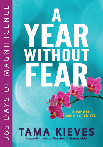 A Year Without Fear: 365 Days of Magnificence book cover by Tama Kieves
