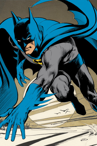 Batman by Neal Adams: Absolute Edition 1967-1970 book cover by Frank Robbins, Dennis O'Neil