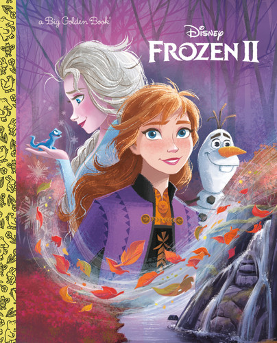 Frozen 2 Big Golden Book (Disney Frozen 2) (Big Golden Book) book cover by 