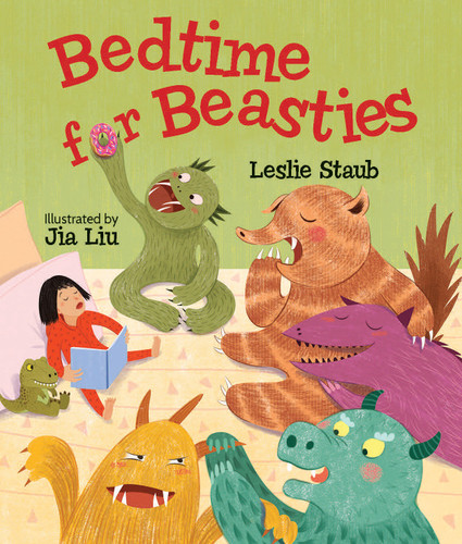 Bedtime for Beasties book cover by Leslie Staub