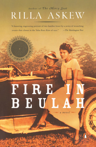Fire in Beulah book cover by Rilla Askew
