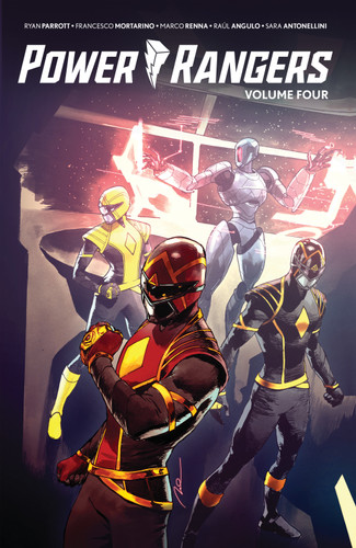 Power Rangers Vol. 4 (Power Rangers) book cover by Ryan Parrott