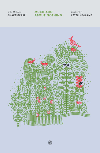 Much Ado About Nothing (The Pelican Shakespeare) book cover by William Shakespeare