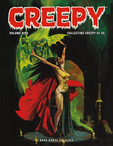 Creepy Archives Volume 9 (Creepy Archives) book cover by Jan Strnad, Gerry Conway