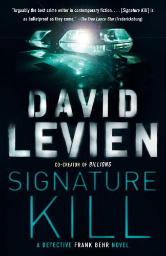Signature Kill (Frank Behr) book cover by David Levien