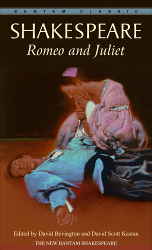 Romeo and Juliet book cover by William Shakespeare