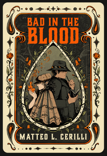 Bad in the Blood book cover by Matteo L. Cerilli