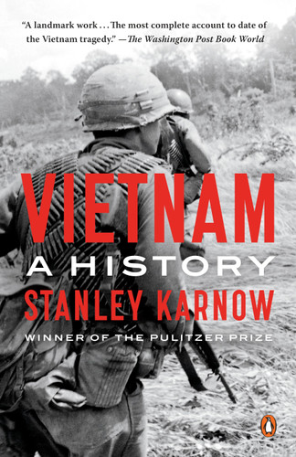 Vietnam: A History book cover by Stanley Karnow