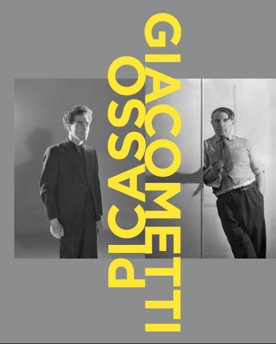 Picasso-Giacometti book cover by Serena Bucalo-Mussely, Virginie Perdrisot