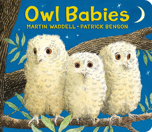 Owl Babies Oversized Board Book (Owl Babies) book cover by Martin Waddell