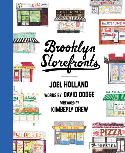 Brooklyn Storefronts: Illustrations of the Iconic NYC Borough's Best-Loved Spots book cover by 