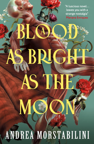 A Blood as Bright as the Moon book cover by Andrea Morstabilini