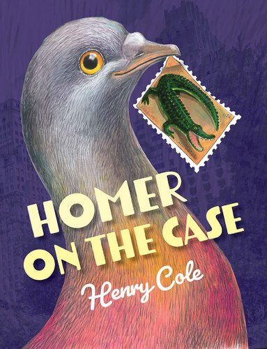 Homer on the Case book cover by Henry Cole