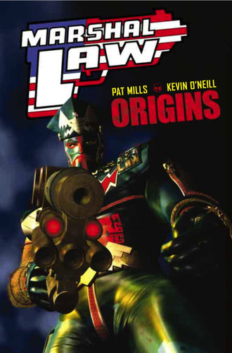 Marshal Law: Origins book cover by Pat Mills