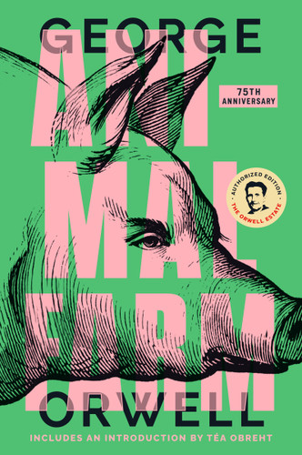 Animal Farm: 75th Anniversary Edition book cover by George Orwell