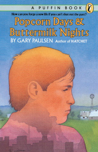 Popcorn Days and Buttermilk Nights book cover by Gary Paulsen