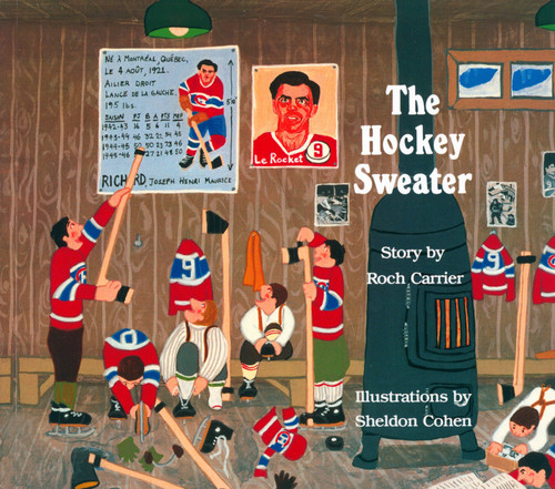 The Hockey Sweater book cover by Roch Carrier