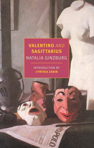 Valentino and Sagittarius book cover by Natalia Ginzburg