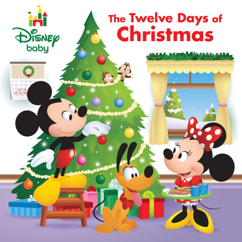 Disney Baby: The Twelve Days of Christmas book cover by Elizabeth Rudnick