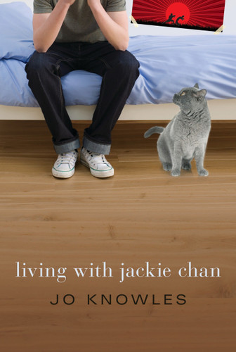 Living with Jackie Chan book cover by Jo Knowles