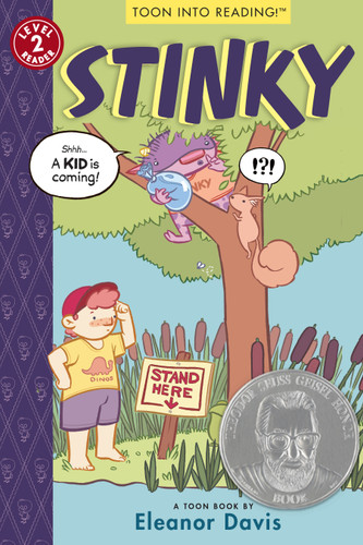 Stinky: TOON Level 2 book cover by Eleanor Davis