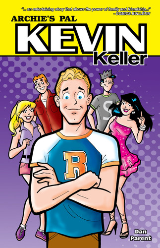 Kevin Keller (Kevin Keller) book cover by Dan Parent