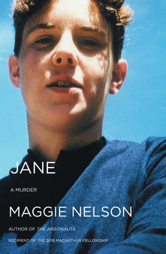 Jane: A Murder book cover by Maggie Nelson