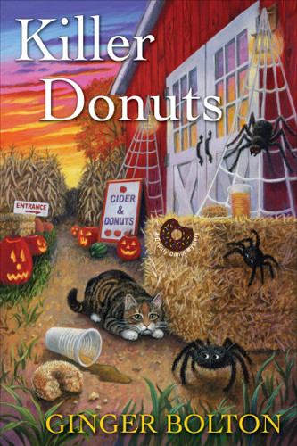 Killer Donuts (A Deputy Donut Mystery) book cover by Ginger Bolton