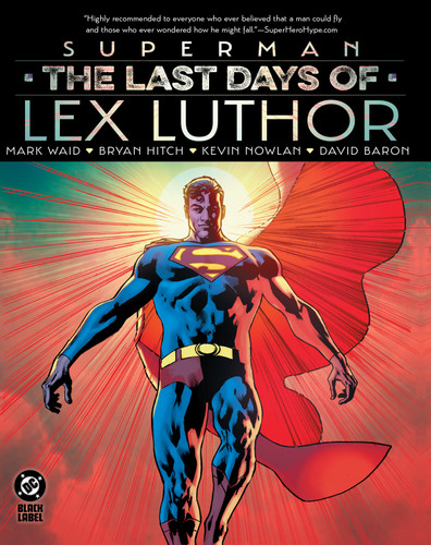 Superman: The Last Days of Lex Luthor book cover by Mark Waid
