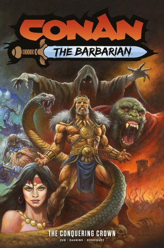 Conan the Barbarian Vol.7: The Conquering Crown (CONAN THE BARBARIAN) book cover by Jim Zub
