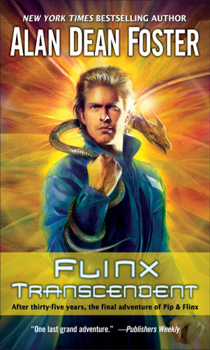 Flinx Transcendent (Adventures of Pip & Flinx) book cover by Alan Dean Foster