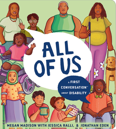 All of Us: A First Conversation About Disability (First Conversations) book cover by Dr. Megan Pamela Ruth Madison