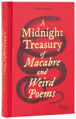 A Midnight Treasury of Macabre and Weird Poems book cover by 