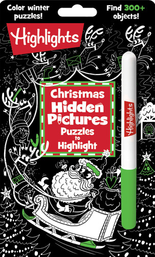 Christmas Hidden Pictures Puzzles to Highlight: Activity Book with Winter Puzzles, Over 300 Hidden Objects and Bright Highlighter Fun (Highlights Hidden Pictures Puzzles to Highlight Activity Books) book cover by 