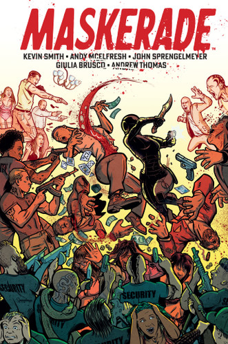 Maskerade Volume 1 book cover by Kevin Smith, Andy McElfresh