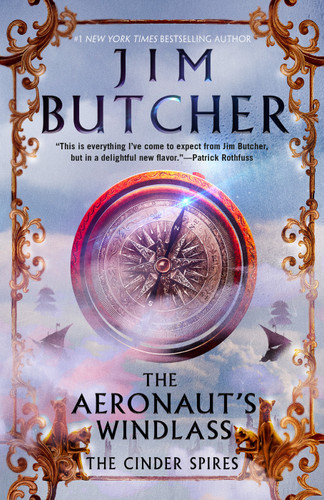 The Aeronaut's Windlass (The Cinder Spires) book cover by Jim Butcher