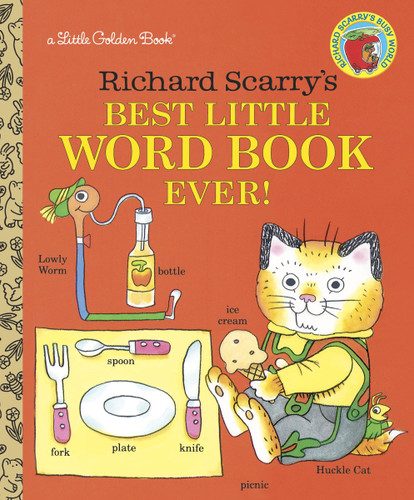 Richard Scarry's Best Little Word Book Ever (Little Golden Book) book cover by Richard Scarry