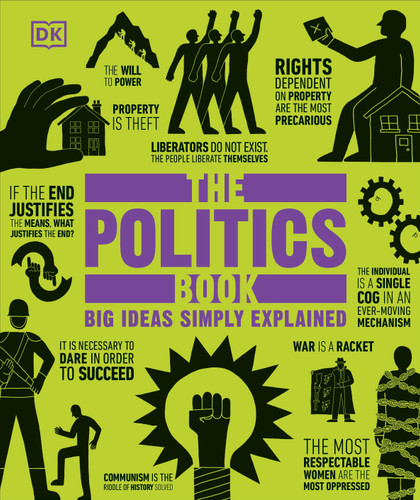 The Politics Book: Big Ideas Simply Explained (DK Big Ideas) book cover by DK