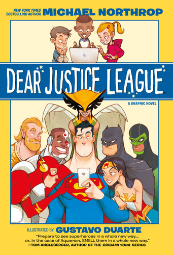 Dear Justice League book cover by Michael Northrop