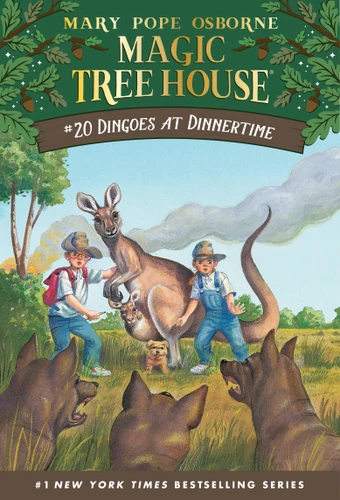 Dingoes at Dinnertime (Magic Tree House) book cover by Mary Pope Osborne