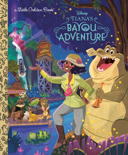Tiana's Bayou Adventure (Disney Princess) (Little Golden Book) book cover by Josef Lemoine