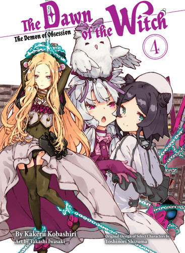 The Dawn of the Witch 4 (light novel) (The Dawn of the Witch (novel)) book cover by Kakeru Kobashiri