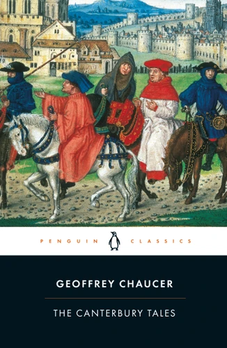 The Canterbury Tales book cover by Geoffrey Chaucer